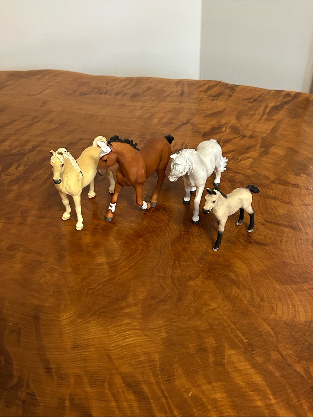 Schleich Horse Lot - Trakehner, Saddlebred, Icelandic Pony & Foal